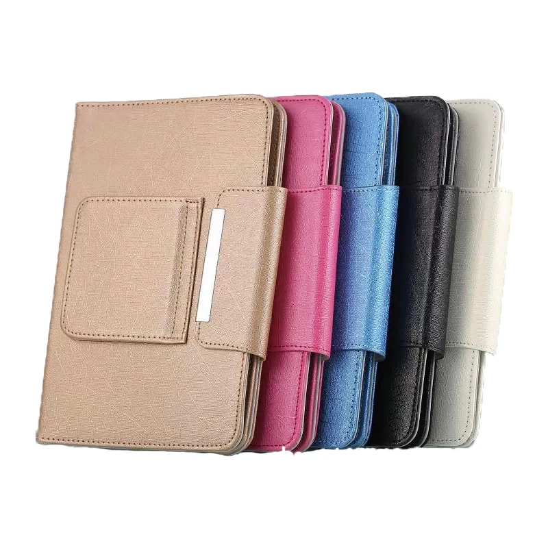 

PU Leather Bluetooth Keyboard Case Stand Cover +OTG+pen For Pad Universal 7 8 inch 9 10 inch Tablet for IOS Android Windows