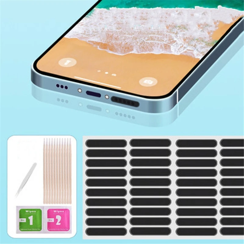 10Pcs Universal Mobile Phone Model Speaker Earpiece Dustproof Sticker Earphone Handset Net Trumpet Keep Clean ​Net Acces - купить по