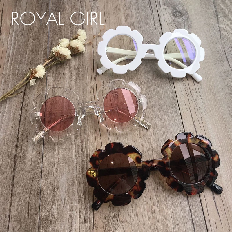 Солнцезащитные очки для девочек круглые в форме цветка Ss747|Женские