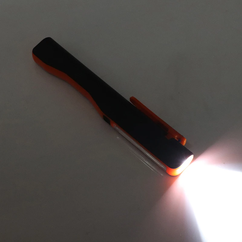 COB LED мини ручка свет клип Магнит USB Перезаряжаемый Фонарик для работы на открытом