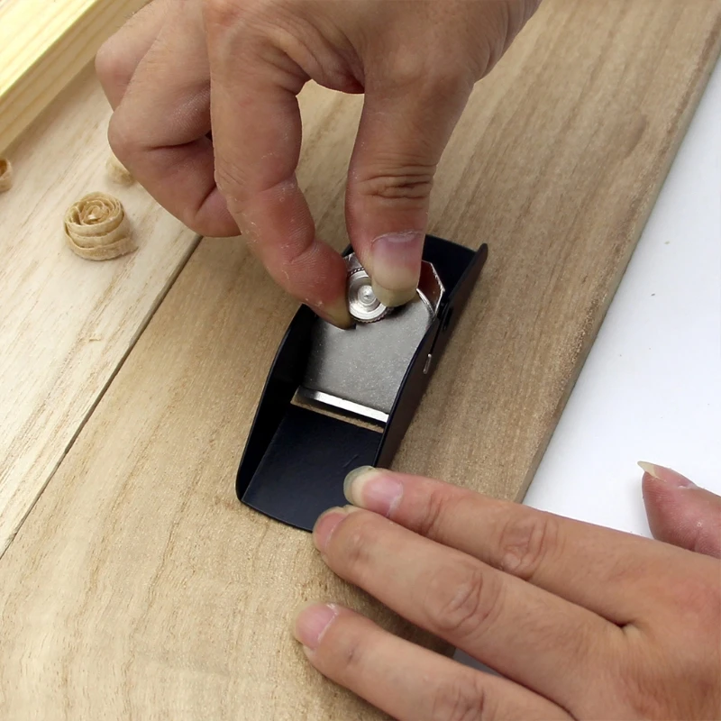 Деревообрабатывающий мини отделки дерева самолет руки рубанок плотника