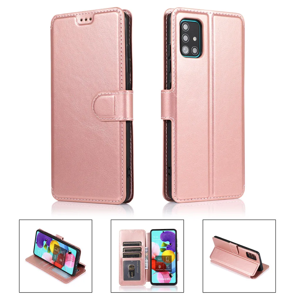 flip leather case for samsung galaxy a51 a71 a81 a91 a01 a11 a21 a31 a41 s20 ultra plus lite a10 a20 a30 a40 a50 a70 phone cover free global shipping