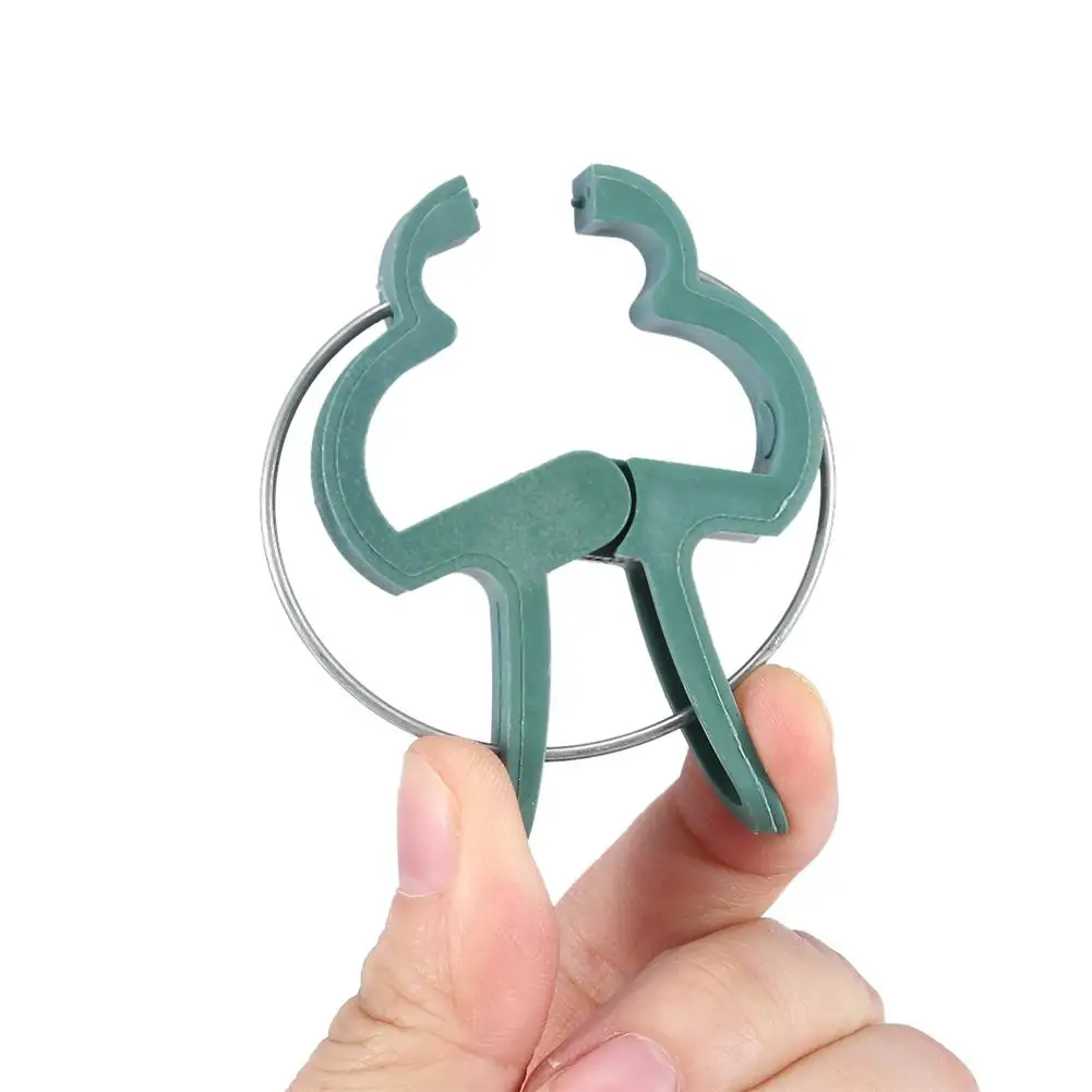 20 шт./компл. зажимы для подвязки помидоров из мешковины тика выращивания овощей