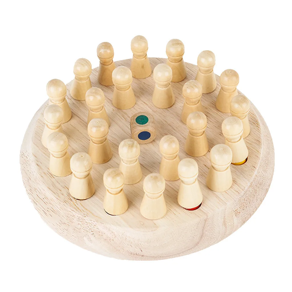 

Wooden Memory Match Stick Chess Game Kids Fun Block Board Game Educational Color Cognitive Ability Family Toy juegos de mesa