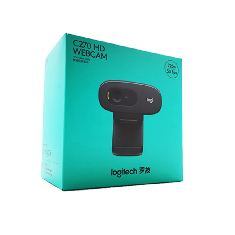 Веб камера Logitech C270 USB HD Pro 3 0 MP с микрофоном видеозвонками и записью бесплатная