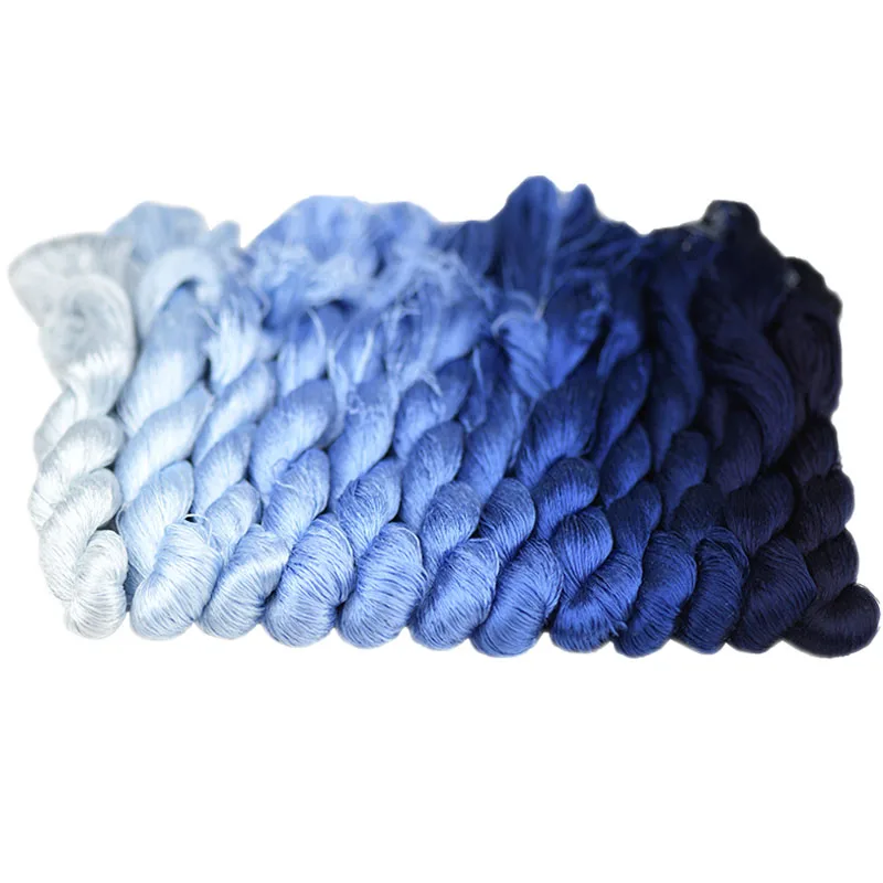 1 Цвет 400 м Вышивка Сучжоу 100% натуральный шелк вышитая нить сделай сам специальная