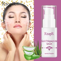 rtopr gold polypeptide anti aging face serum hyaluronic acid moisturizing whitening shrink pores anti wrinkle firming skin care