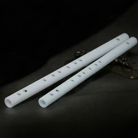 non membrane jade flute professional musical instrument ancient japanese korean style short flute piccolo 1pc