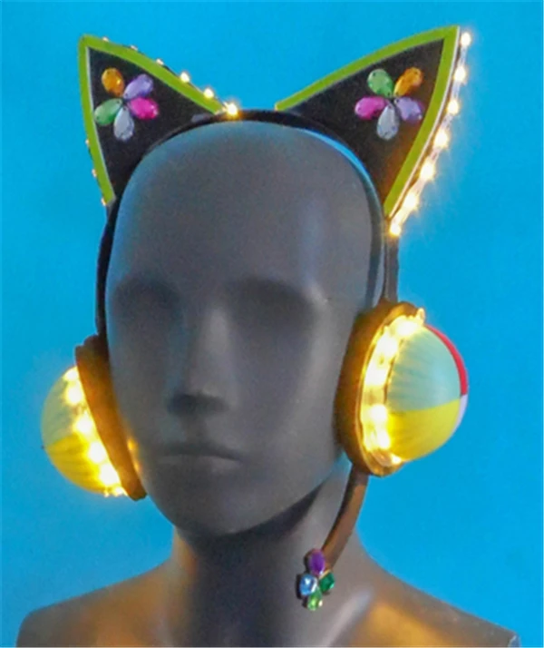 Аниме косплей Любовь Live кибер гарнитура игра Пробуждение Сияющий минами Нико