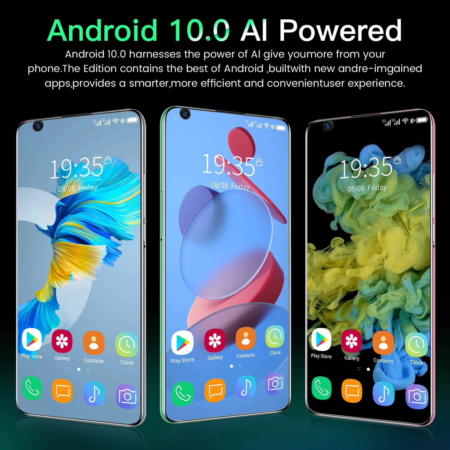 

S21+ Ultra7.3 Inch Smart Phone Android 10.0 Smartphone 16GB RAM 512GB ROM Dual Sim Unlocked Mobile Phone S21 MTK 6799 Deca Core