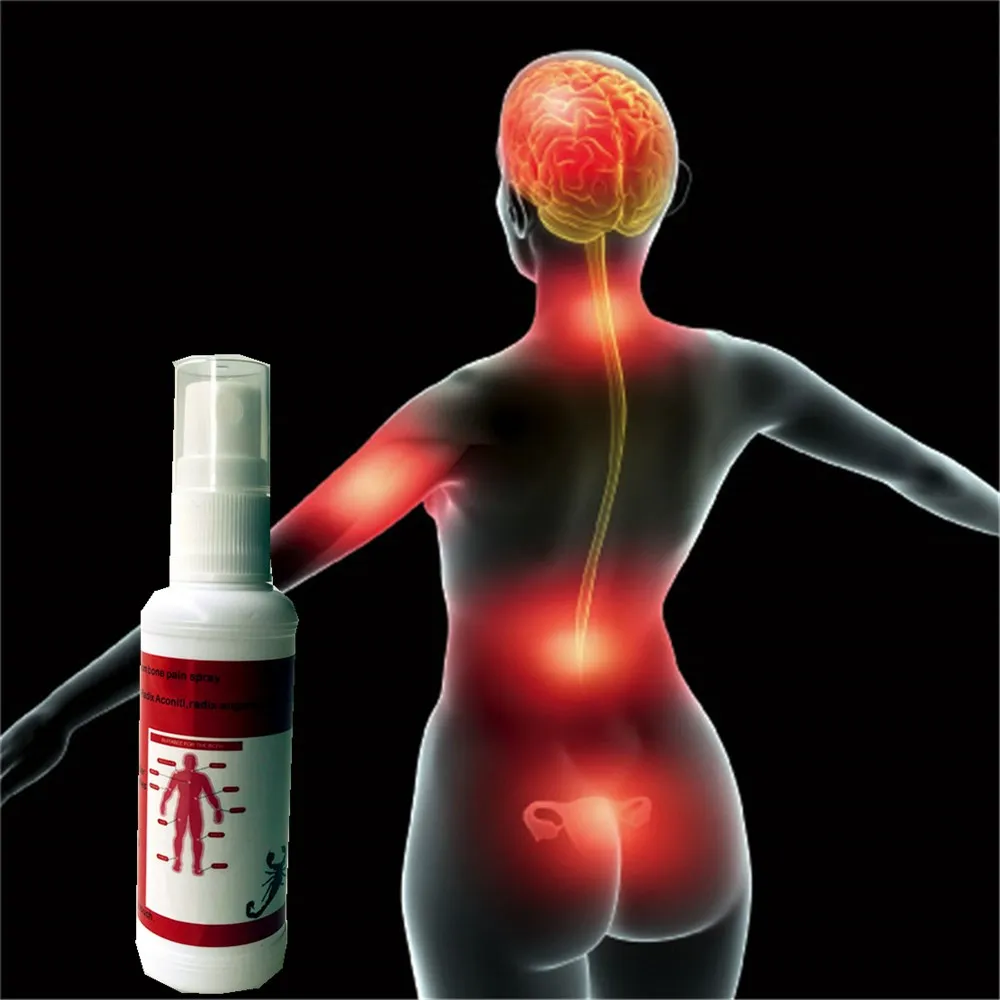 

Magical Stop Pain saffron crocus Essential oil Back Herbal Plaster Pain Relief Patch Medical Spray 1Pcs/85ml