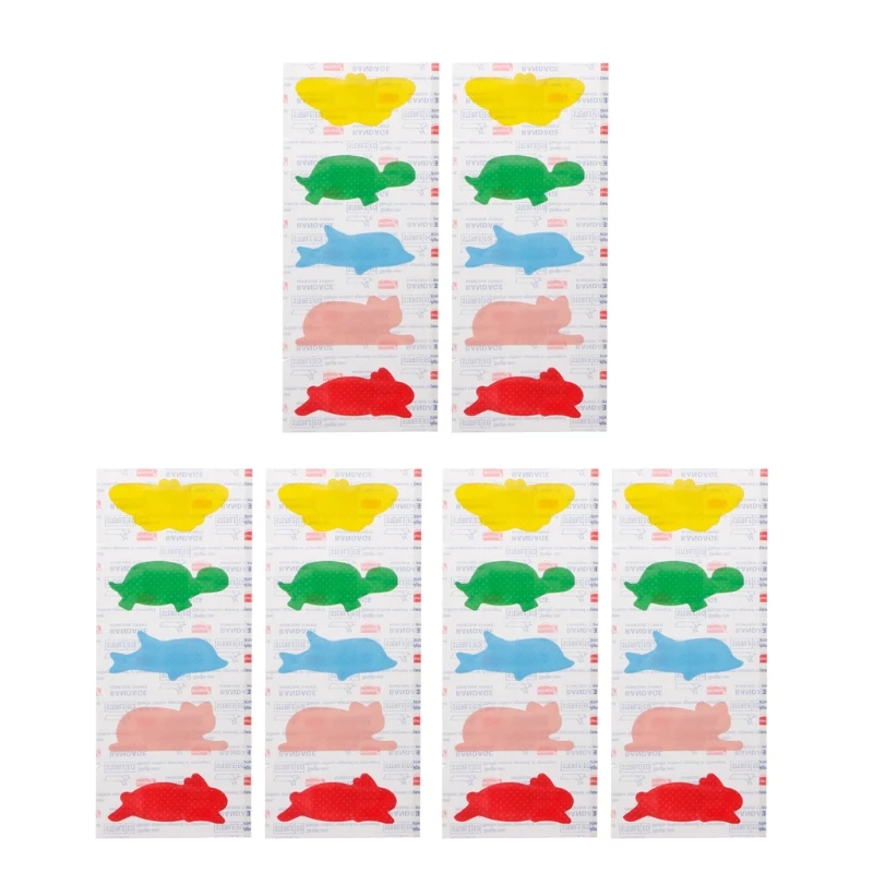 

30PCS/pack Cartoon First Aid Band Waterproof Adhesive Bandages For Baby