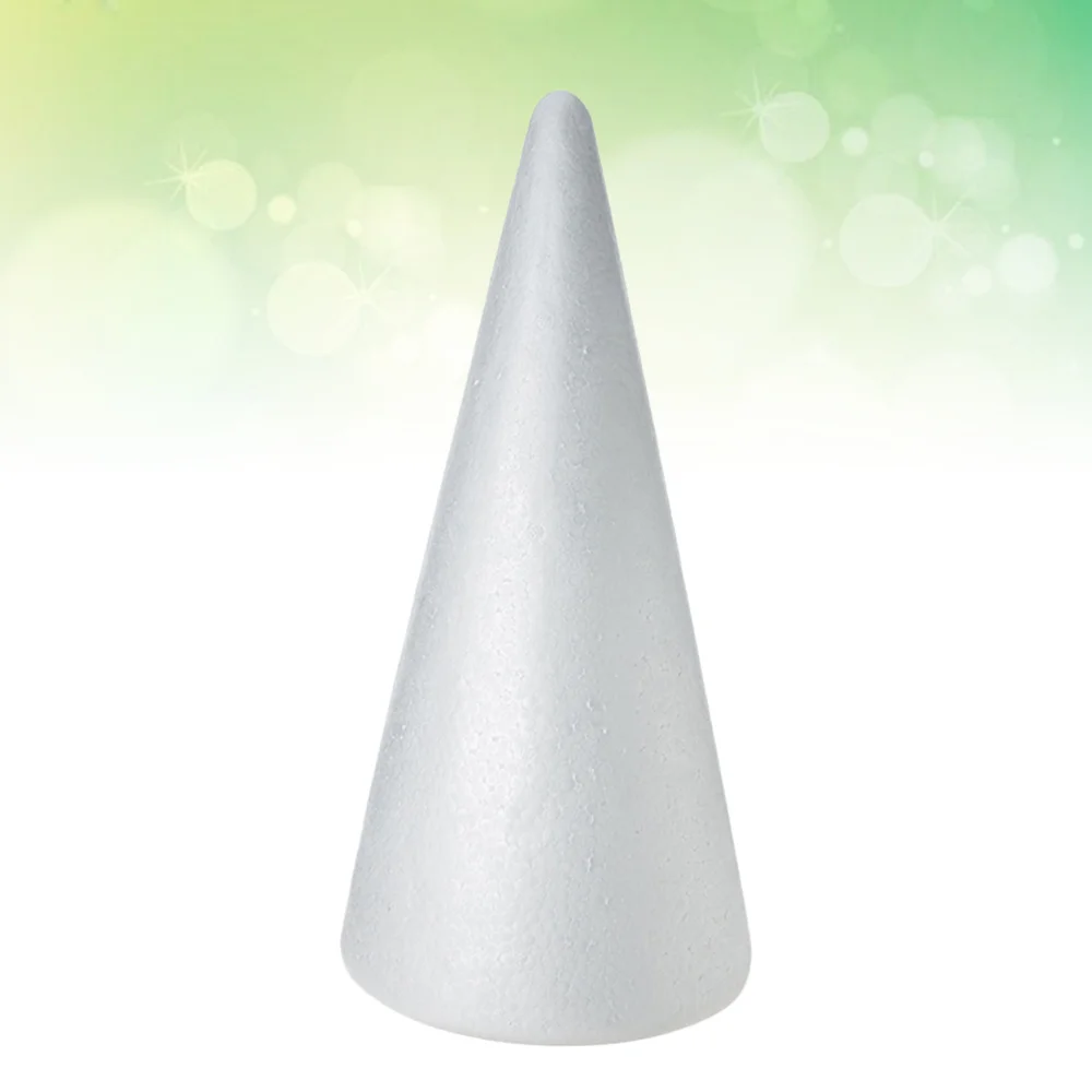 

2pcs Kids DIY Craft Cone Accessories Christmas Cone White Cone (38x13.5cm)