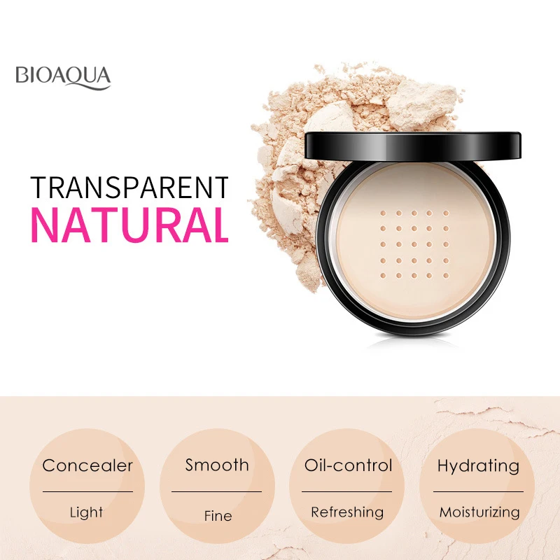 BIOAQUA матовый свободная установка пудра контроль масла мягкий светильник