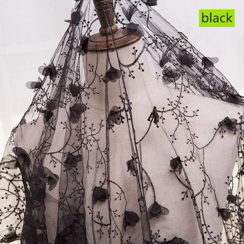 Кружевная вышивка 3 D для детской вечеринки свадебные украшения скатерти