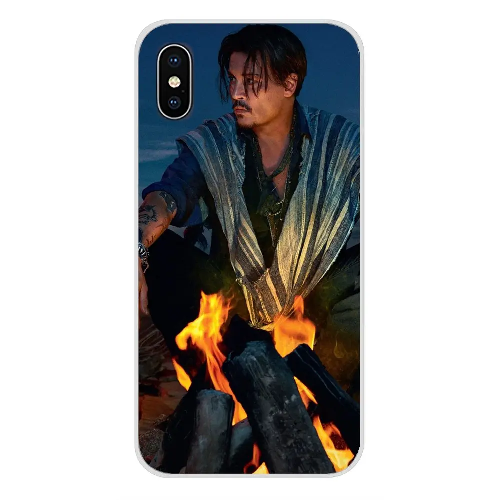 Аксессуары чехлы для телефонов Xiaomi Mi4 Mi5 Mi5S Mi6 Mi A1 A2 A3 5X 6X 8 CC 9 T Lite SE Pro johnny depp |