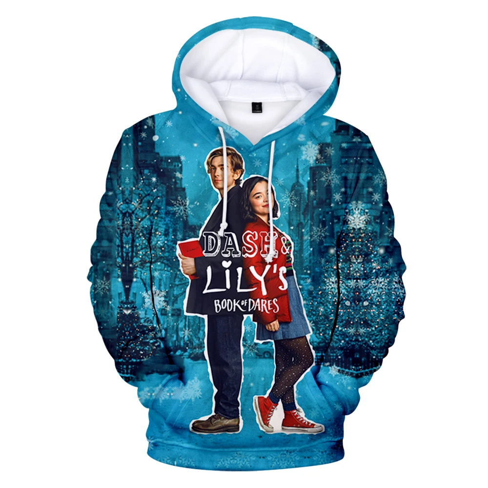 

Dash & Lily Hoodie 3D Sweatshirt Long Sleeve Women Men's Hoodie Harajuku Streetwear 2020 American Tv Series Clothes Plus Size