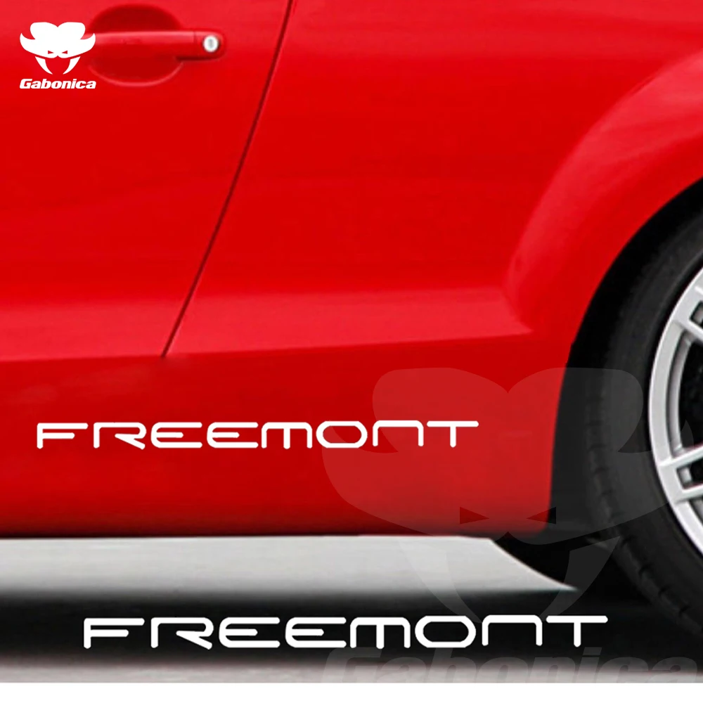 2 шт. светоотражающие наклейки на боковые двери автомобиля Fiat Freemont | Автомобили и