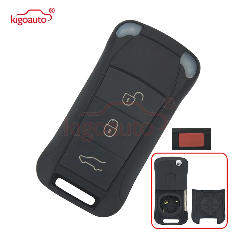 

Remote car key case Cayenne 2003 to 2012 for Porsche kigoauto