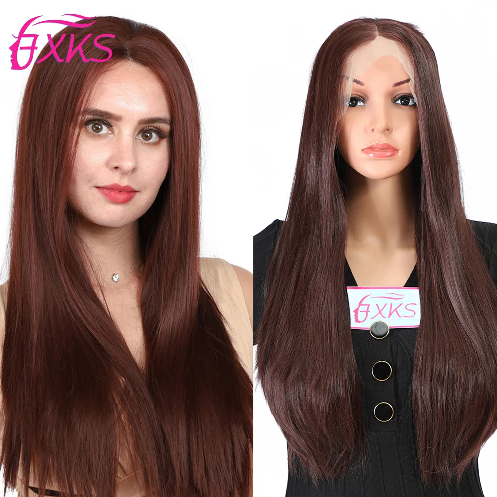 

99J синтетические кружевные передние парики, длинные прямые волосы, синтетические кружевные передние парики, коричневые светлые волнистые в...