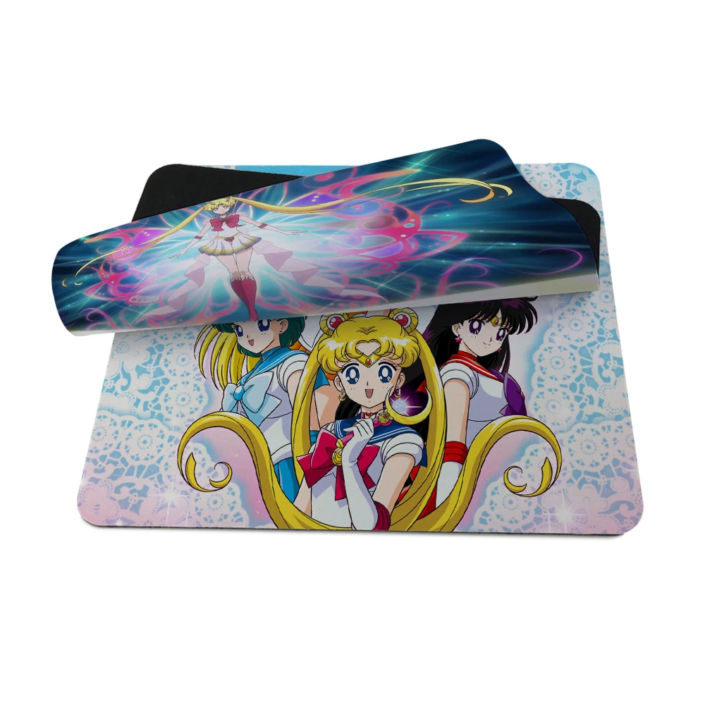 Распродажа! Популярные 1 шт. коврик для мыши Sailor Moon игровой пк противоскользящий