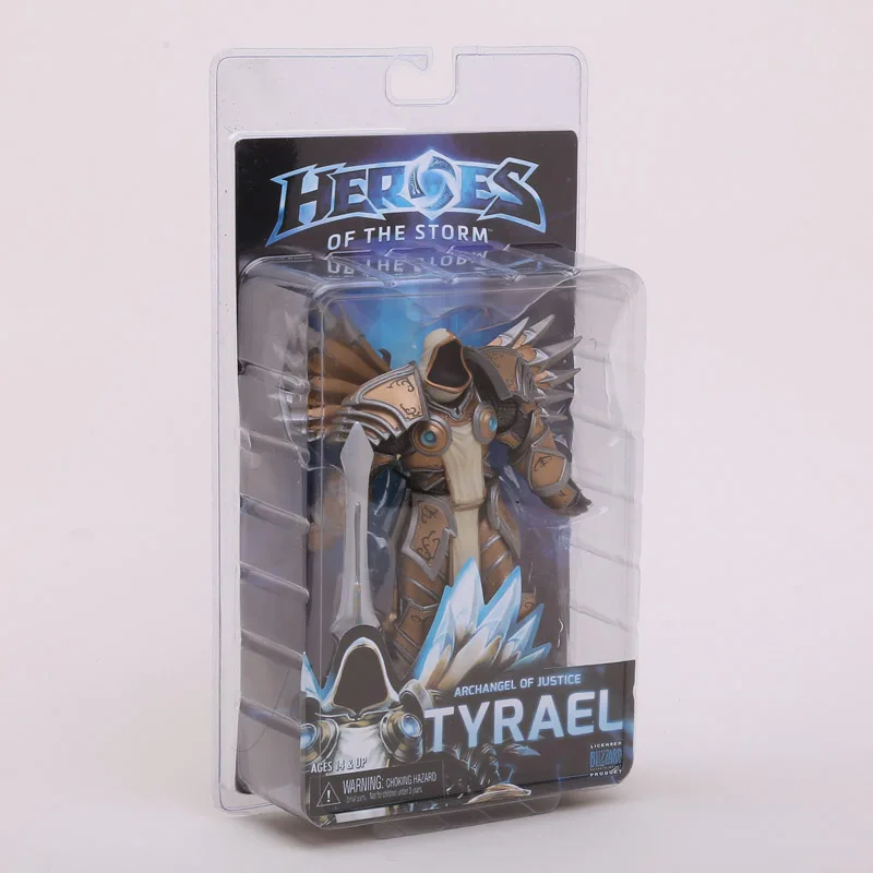NECA &quotHeroes of The Storm&quot Тираэль ПВХ фигурка Коллекционная модель игрушки 7 &quot18