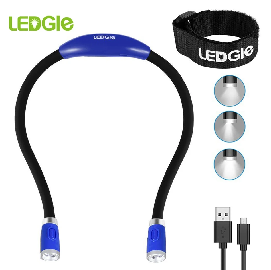 Светодиодный светильник GLE 2021 с USB, перезаряжаемая лампа для чтения, 5 В, светильник для чтения с защитой глаз, портативный ночник для детей, светильник для учебы - изображение