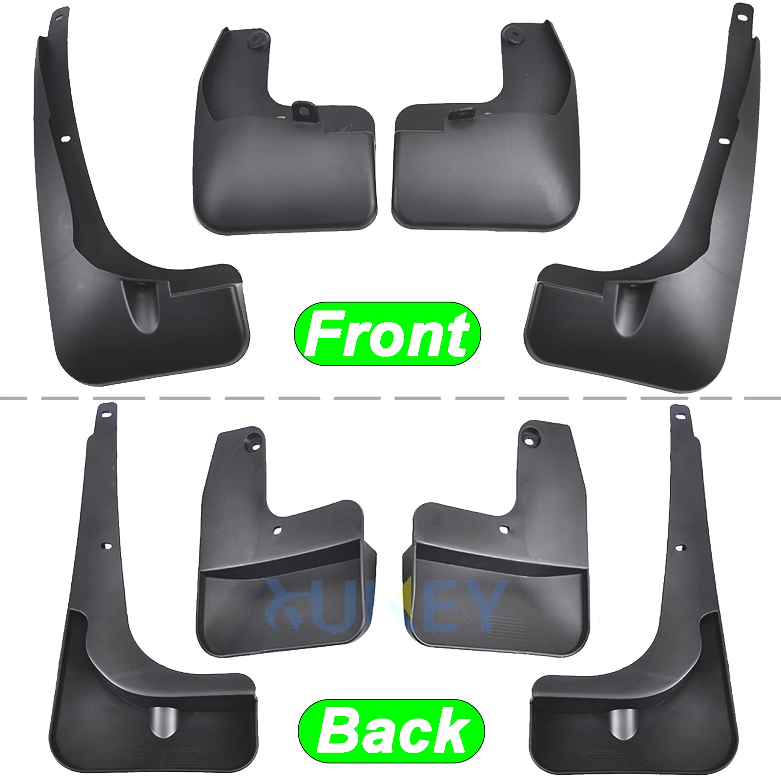 Брызговики литые для Toyota RAV4 2016 2017 2018 4 шт./набор