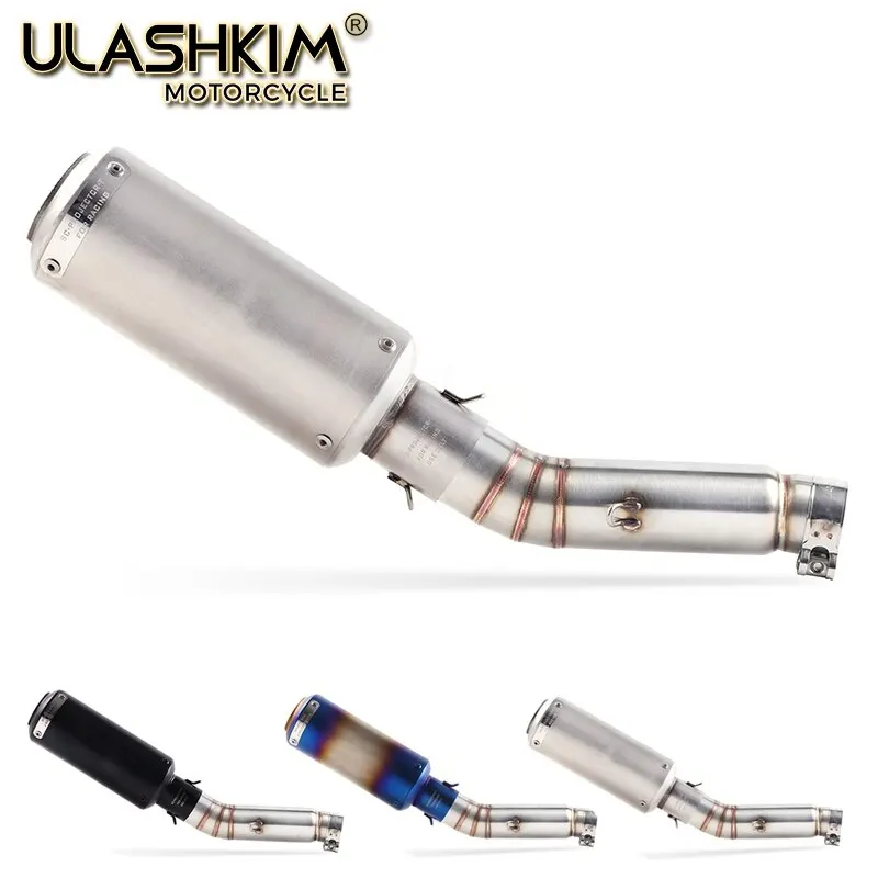 Выхлопная труба глушителя мотоцикла средняя без шнуровки для HONDA CBR400 CB500R CBR500R 2013
