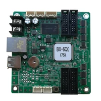 bx 5m1 ethernet and usb dual ports single and dual color led scrolling sign controller card
