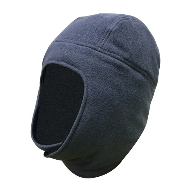 Уличная зимняя шапка теплый флис для мужчин и женщин ветрозащитный езды лицо