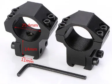 11mm-d DREAMY ANT 4X32 длинные тактические оптические прицелы открытый охотничий прицел оптический прицел с 11 20 мм рейку - Цвет: 11mm-d