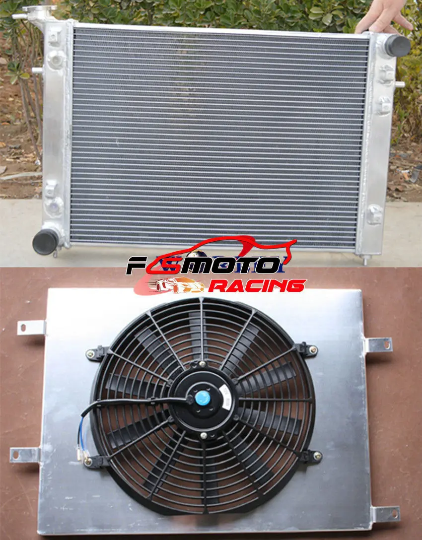 3 рядный алюминиевый радиатор + кожух вентилятор для Holden командора VN VG VP VR VS V6 3.8L