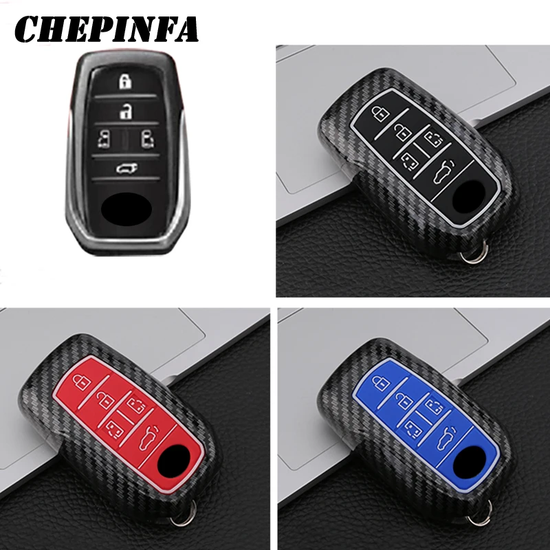 ABS Car Key Case Full Cover For Toyota alphard/vellfire Grandmaster Previa Miral Fortuner Rav4 Highlander Crown Esquire Harrier |