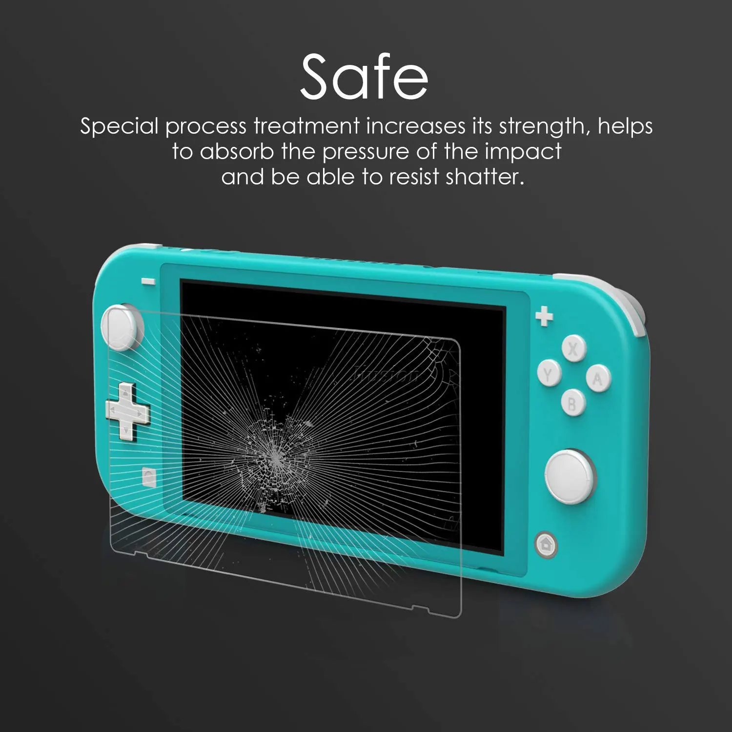 9 ч закаленное стекло для переключателя Lite 2 упаковки Защитная пленка Nintendo Switch Mini