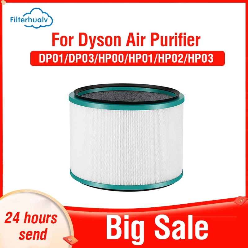 

PM2.5 Hepa Filter Dyson for Dyson Air Purifier DP01 DP03 HP00 HP01 HP02 HP03 Activated Carbon Filter Dyson Air Purifier Filter