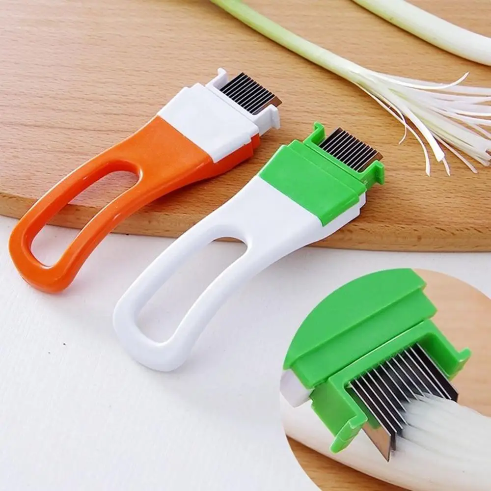 1Pcs Random Color Portable Simple Grater Vegetable Slicer Shredded Cutting Onions Knife Cut Onion Cutter Fit For Kitchen Tools | Дом и сад