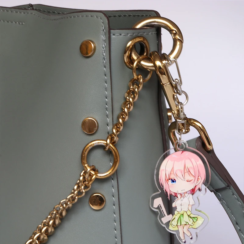 Аниме квинтэссенция Quintuplets брелок Nakano Ichika Nino Miku Yotsuba Itsuki акриловый для женщин
