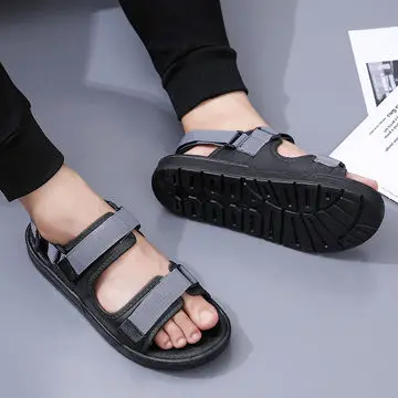 

trend Sandals men outdoor wear summer dual-purpose network celebrity sandals anti-skid sandals