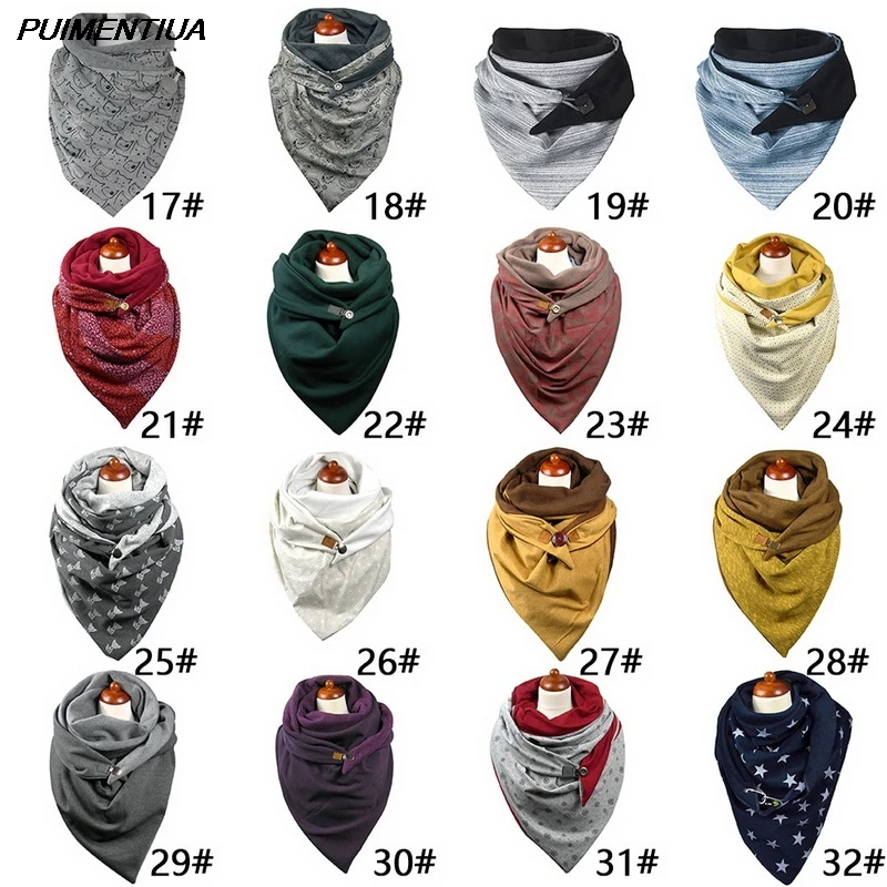 37 стилей шарфы для женщин и мужчин Модные Винтажные Лоскутные зимние теплые шали