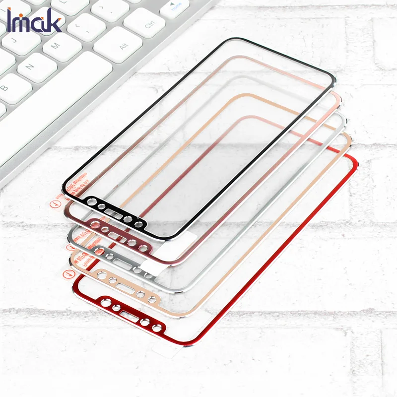 Imak 1 комплект металлическая рамка стекло для Apple iPhone 11 Pro закаленное не ломающееся