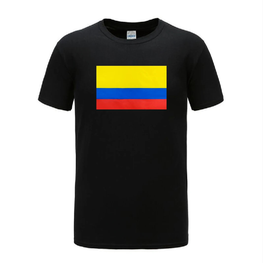 Мужская футболка &quot классные мужские co col флаг Колумбии|Мужские футболки| |