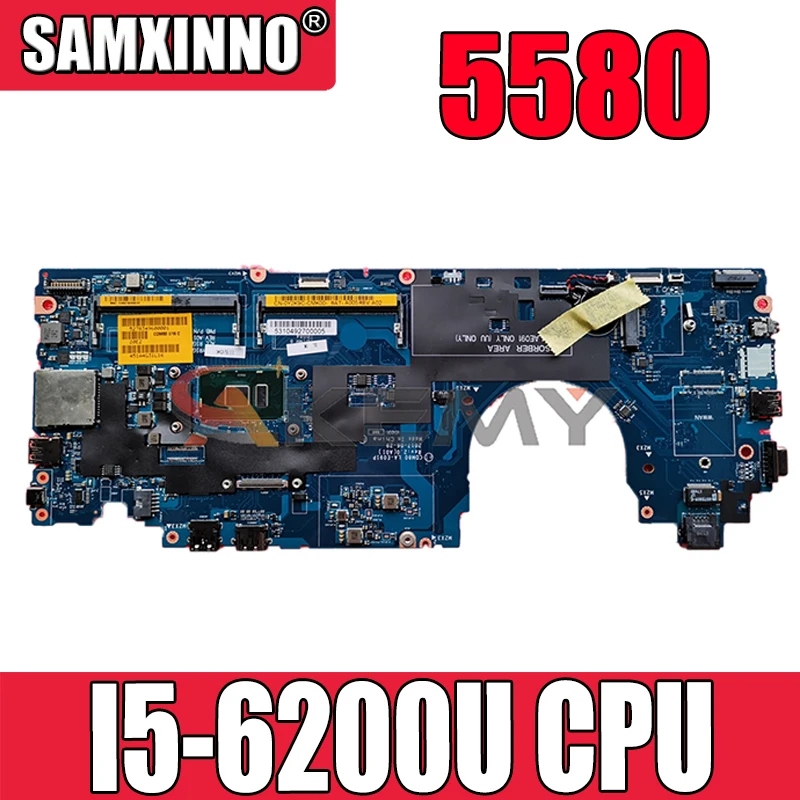 

Akemy CDM80 LA-E091P I5-6200U FOR Dell Latitude 5580 Laptop Motherboard CN-00C245 0C245 Mainboard NOTEBOOK PC 100% tested