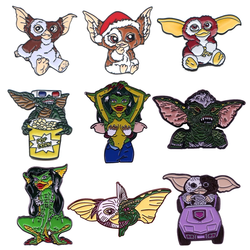 LT119 эмалевые заколки фигурки монстров брошь на рюкзак сумка воротник лацкан