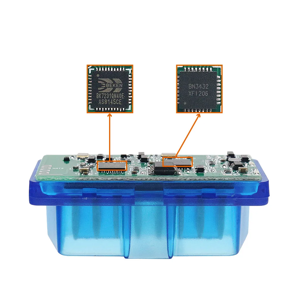 Автомобильный диагностический сканер ELM327 Bluetooth/WIFI V1.5 OBD2 поддерживает все