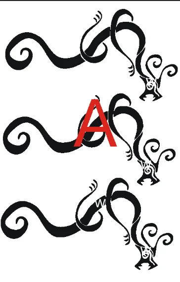 Водостойкая временная татуировка-наклейка Takerlama для косплея Токийский Мстители