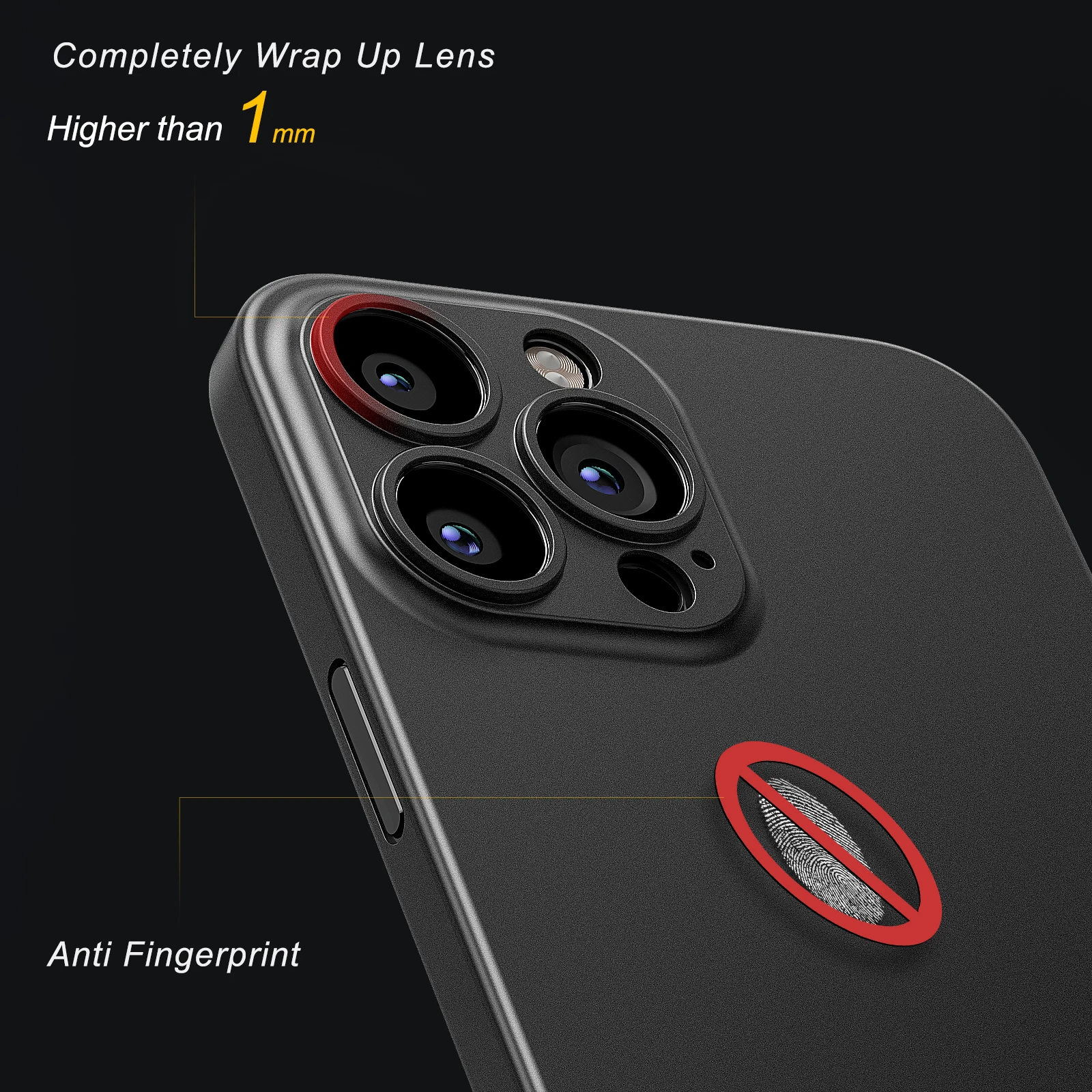 Ультратонкий матовый чехол-накладка для iPhone 13 Pro Max 0 3 мм |