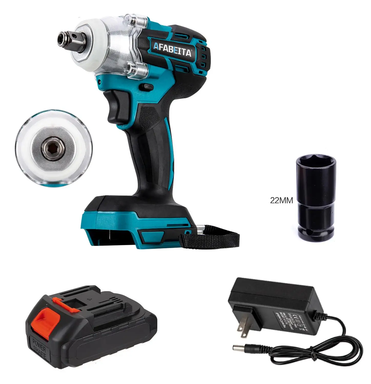 

21V Electric Impact Wrench Brushless Wrenchs With 4000 mAh Li-ion Battery Hand Drill Installation Power Tools