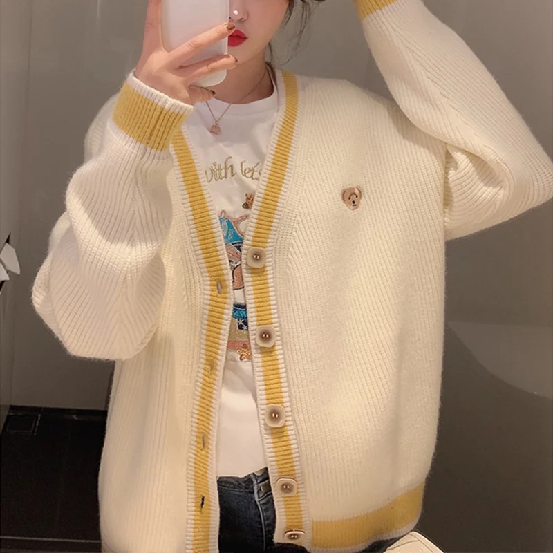 

Свитер женский осенний трикотажный, теплый, однотонный