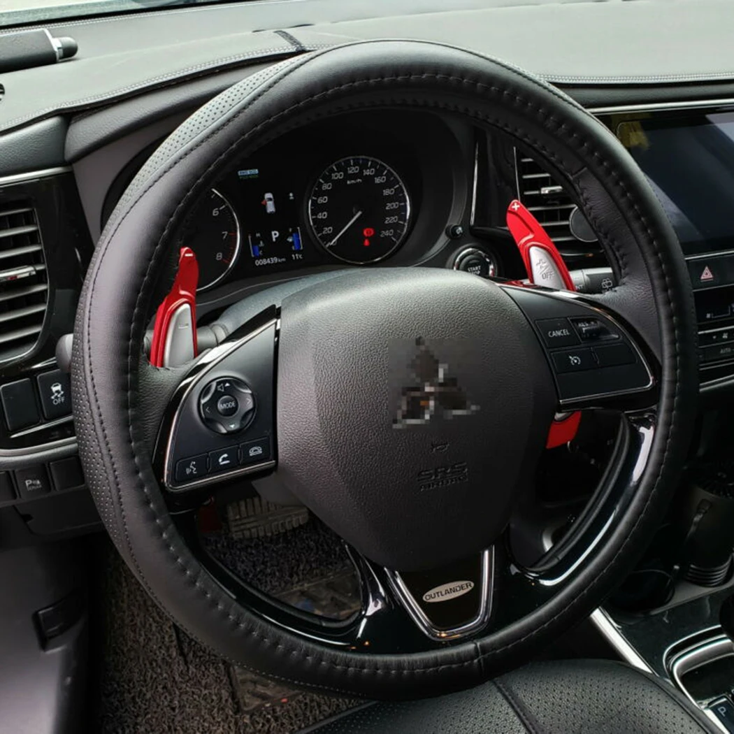 

2pcs Steering Wheel Paddle Shifter Extension Accessories Aluminum Covers Parts Practical